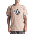 Camiseta Masculina Volcom Shmoot BEGE-VLTS010653- -1-